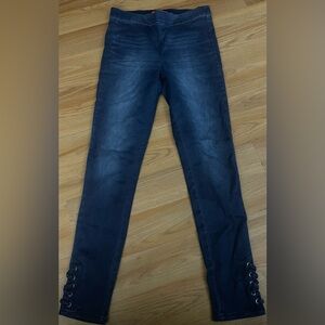 Jennifer Lopez Women’s Dark Blue Pull On Jegging Skinny Stretch Jeans Size 6